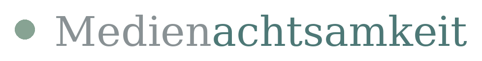 Medienachtsamkeit